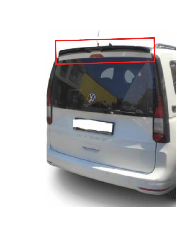 Caddy 2021 Üstü Fiber Spoiler BOYALI