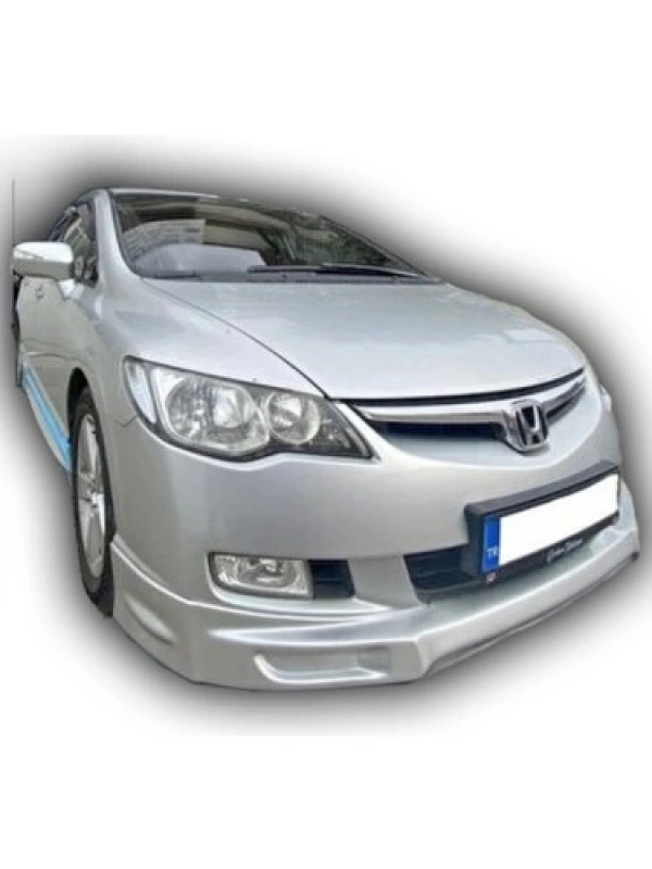 Civic FD6 Makyajsız Kasa İçin Makyajlı Ön Ek Boyalı