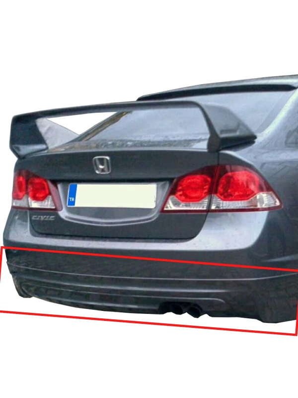 Civic FD6 Mügen Arka Tampon Eki BOYALI