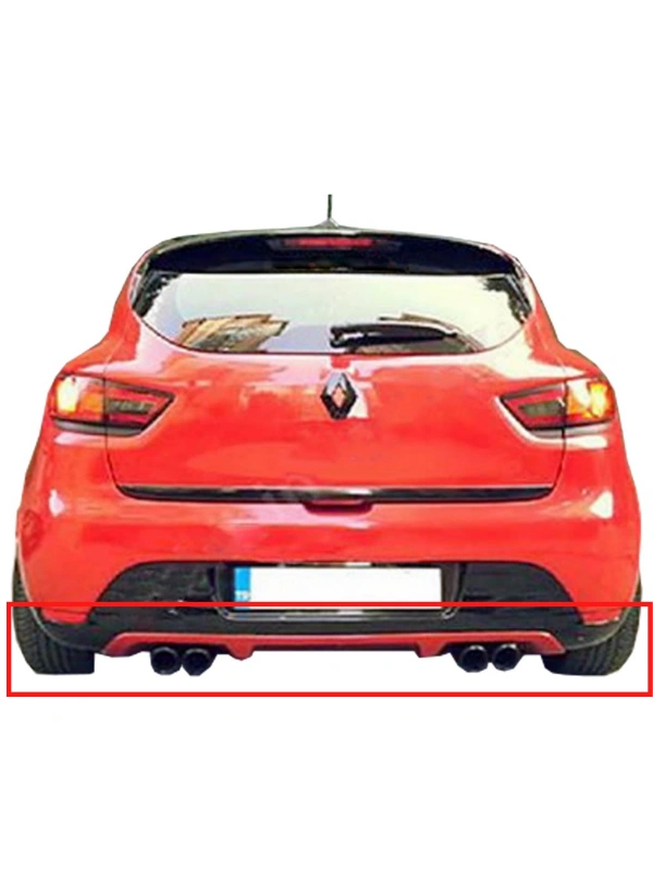 Clio 4 Fiber Arka Tampon Eki BOYALI