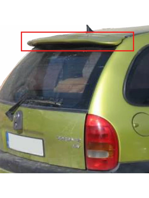 Corsa B Işıklı Spoiler BOYALI