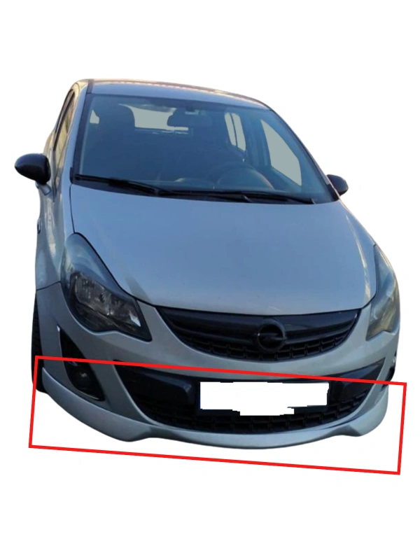 Corsa D Makyajlı Kasa Ön Tampon Eki Model 2 BOYALI