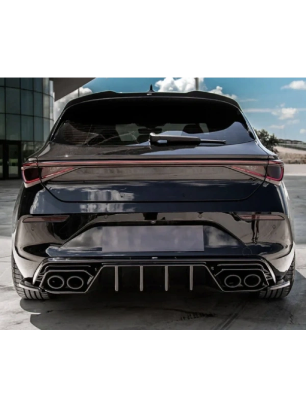 CUPRA LEON MK1 2021-2024 ARKA ORTA DİFÜZÖR (( PARLAK SİYAH ))