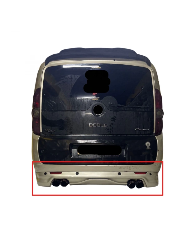 Doblo 3 Arka Tampon Eki BOYALI (TREKKING OLMAZ)