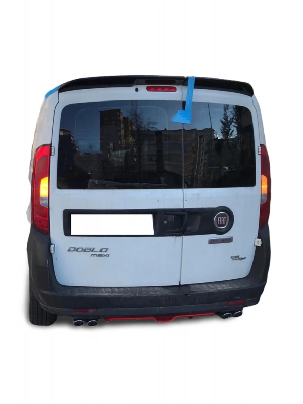 Doblo 3 Çift Kapı Spoiler Kulaksız Model BOYALI