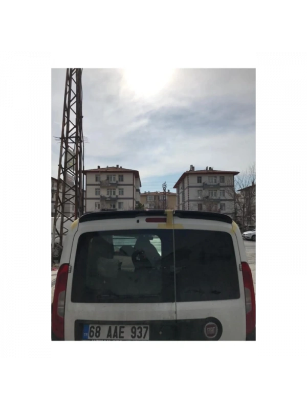 Doblo 4 Çift Kapı Kulaksız Model Spoiler BOYALI