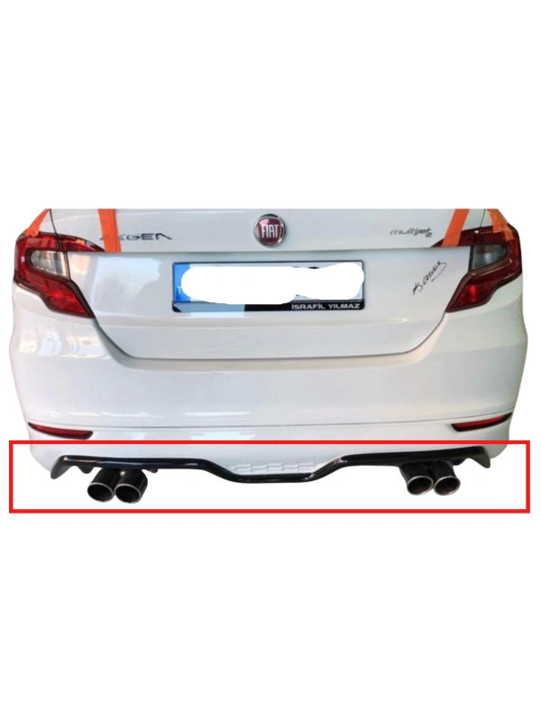 Egea Sedan Arka Tampon Eki BOYALI