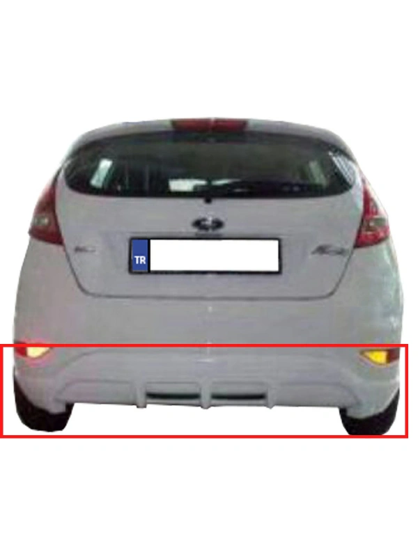 Fiesta 2009-2017 Arka Tampon Eki BOYALI