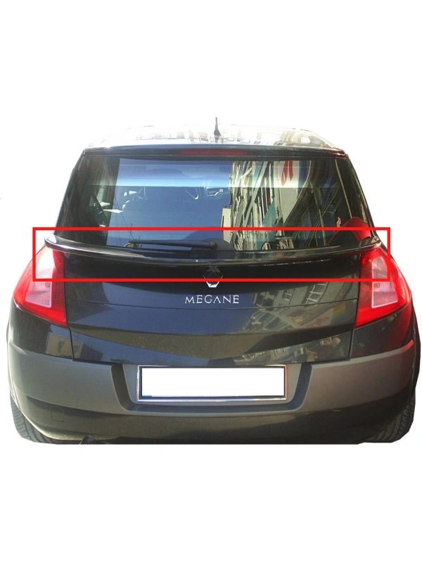 Megane 2 HB CamAltı Spoiler BOYALI