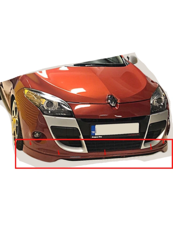 Megane 3 2 Parçalı Ön TAmpon Eki BOYALI