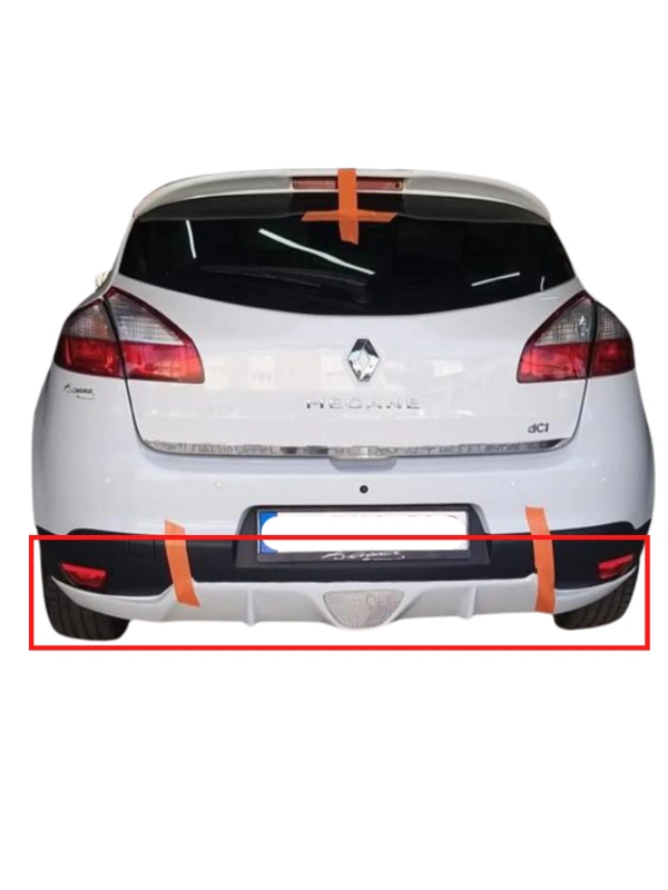 Megane 3 Arka Tampon Eki BOYALI