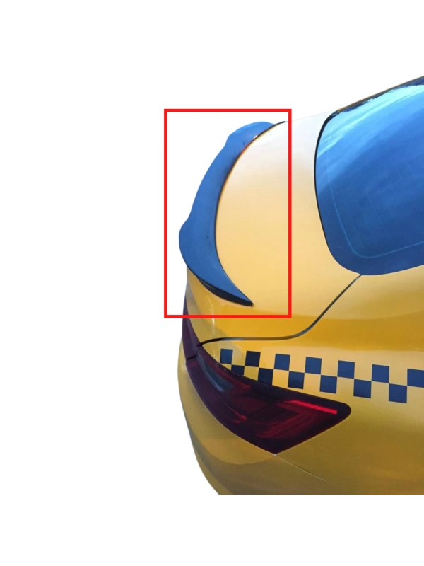 Megane 4 Sedan Fiber Yarasa Spoiler BOYALI