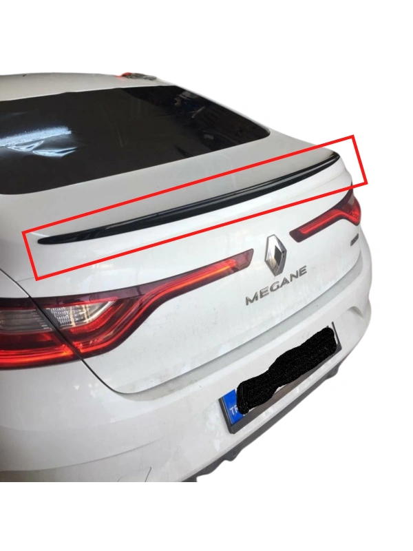 Megane 4 Sedan İnce Spoiler BOYALI