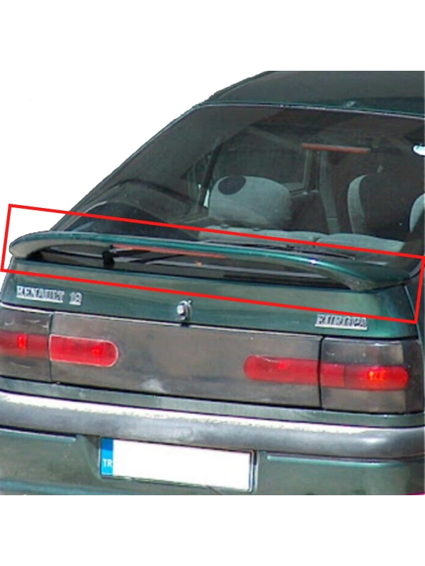 Renault 19 Europa HB Işıklı Spoiler BOYALI