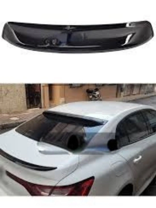 RENAULT MEGANE 4 SEDAN PLASTİK CAMÜSTÜ SPOİLER (( PARLAK SİYAH ))