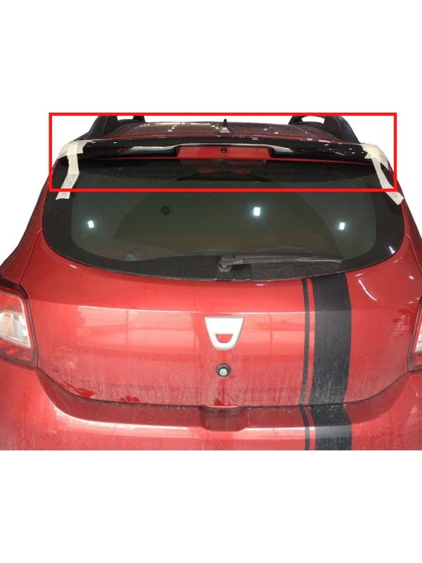 Sandero 2013-2018 Arası Fiber Anatomik Spoiler BOYALI