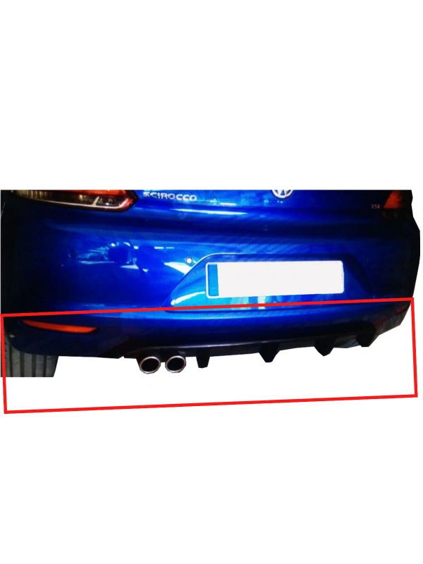 Scirocco Makyajsız Kasa Difüzör PARLAK SİYAH