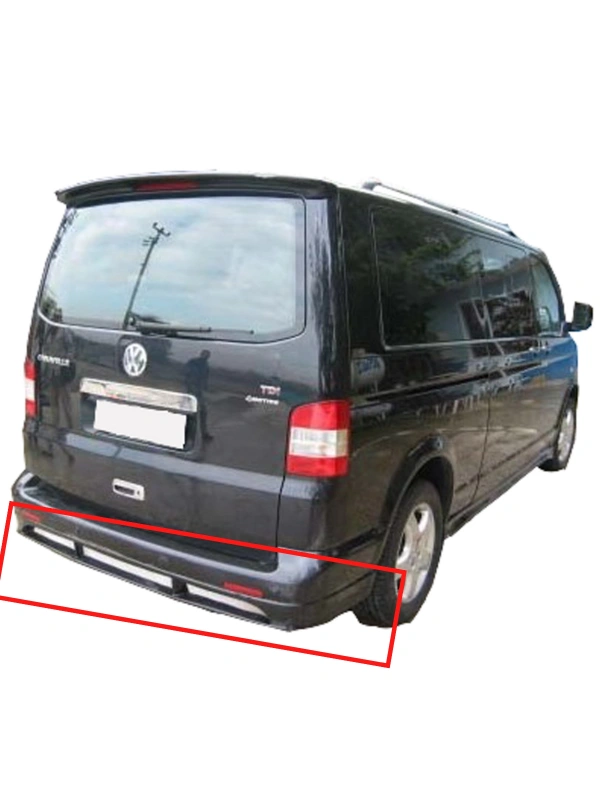 T5 Makyajlı Kasa 2011-2014 ABT Arka Tampon Eki BOYALI