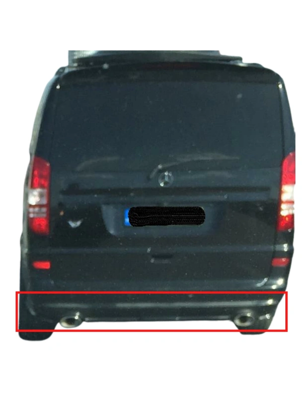 Viano 2010-2014 Arka Tampon Eki BOYALI