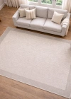 Mess Modern Dekoratif Yumuşak Dokulu Sisal Halı 3933 Krem Vizon