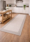 Mess Modern Dekoratif Yumuşak Dokulu Sisal Halı 3933 Krem Vizon
