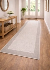 Mess Modern Dekoratif Yumuşak Dokulu Sisal Halı 3933 Krem Vizon
