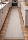 Mess Modern Dekoratif Yumuşak Dokulu Sisal Halı 3939 Krem Vizon
