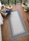 Mess Modern Dekoratif Yumuşak Dokulu Sisal Halı 3945 Gri Antrasit
