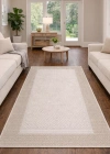 Mess Modern Dekoratif Yumuşak Dokulu Sisal Halı 3945 Krem Vizon