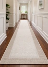 Mess Modern Dekoratif Yumuşak Dokulu Sisal Halı 3945 Krem Vizon