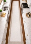 Mess Modern Dekoratif Yumuşak Dokulu Sisal Halı 3946 Krem Vizon