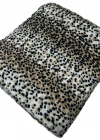 AKSU Çift Kişilik Battaniye Yumuşak Kabartmalı Yeni Sezon Kışlık Battaniye 220X240 Leopar Desen