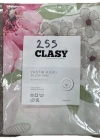 Clasy %100 Pamuk 2 Adet Yastık Kılıfı Çiçekli Beyaz