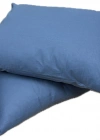 Clasy Ranforce %100 Pamuk 2 Adet Yastık Kılıfı Düz Mavi