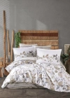 Clasy Ranforce %100 Pamuk Çift Kişilik Dört Mevsim Set Azura V1 Bej