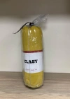Clasy Ranforce Lastikli Çarşaf Seti Çift Kişilik Hardal