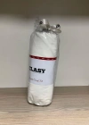 Clasy Ranforce Lastikli Çarşaf Seti Tek Kişilik Beyaz flz4
