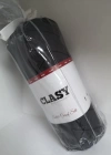 Clasy Ranforce Lastikli Çarşaf Seti Tek Kişilik Desenli Siyah