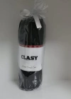 Clasy Ranforce Lastikli Çarşaf Seti Tek Kişilik Siyah