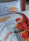 Clasy Ranforce Yatak Örtüsü Tek Kişilik Süperhero V1