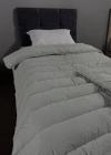 Clasy Saten %100 Pamuk Saten Tek kişilik Yorgan Avola V2 Adaçayı
