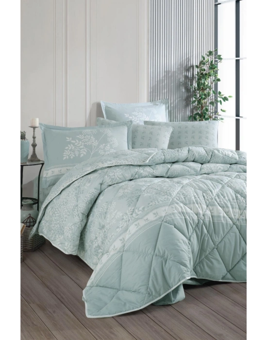 Clasy Ranforce %100 Pamuk Çift Kişilik Yorgan Seti Devlin V1 Mint