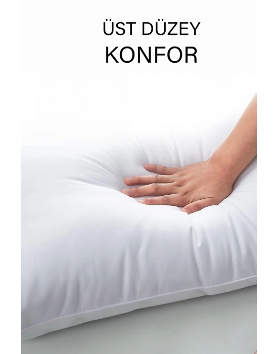 Clasy 1 Adet %100 Pamuk Yastık Dayanıklı Nefes Alabilir Yumuşak 700 GRAM