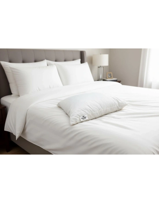 Clasy 1 Adet %100 Pamuk Yastık Dayanıklı Nefes Alabilir Yumuşak 700 GRAM