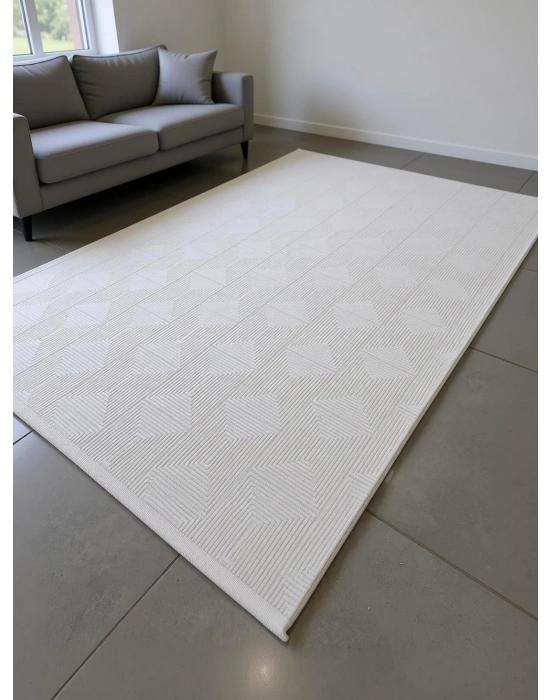 Merinos Vista 160x230 cm Akrilik Halı 63237-063 Krem