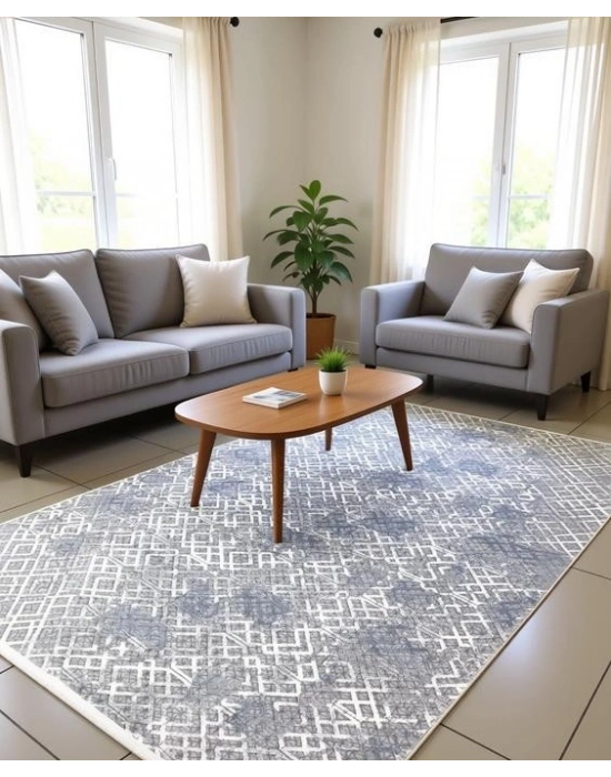 Padişah Halı 170x250 cm Sümela Koleksiyonu 39145-030 Mavi