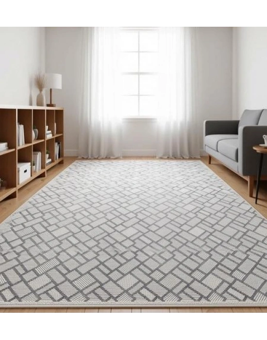 Padişah Halı 150x233 cm Sümela Koleksiyonu 64251-096 Gri