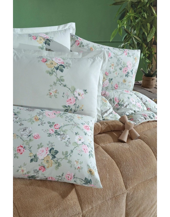 Clasy Wellsoft Jakarlı Tek Kişilik Uyku Seti Elara V2 Hardal