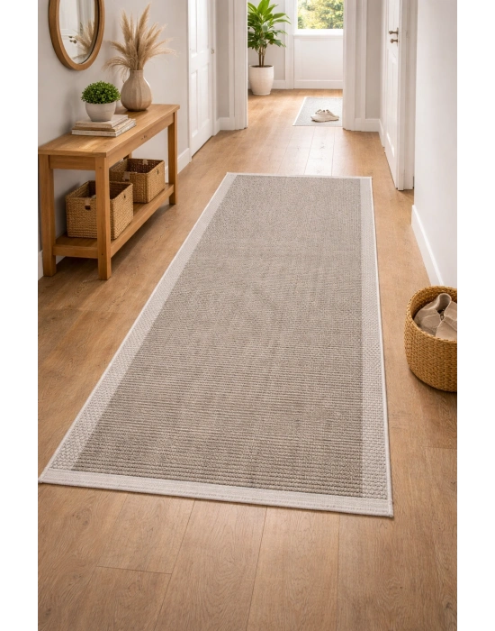 Merinos Rs Sisal 79270-071 Özel Kesme Halı Kahverengi