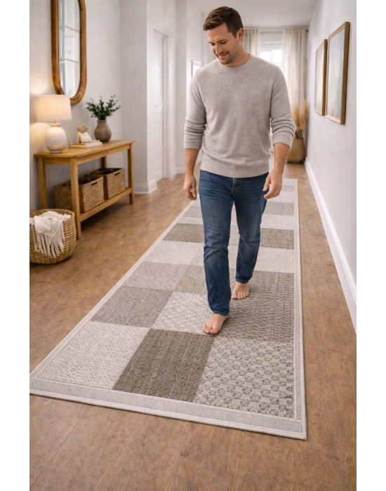 Merinos Rs Sisal 79269-071 Özel Kesme Halı Kahverengi